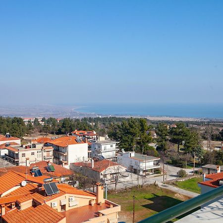 Rodon Apartment With Great View, Sauna And Jacuzzi Litochoron Bagian luar foto