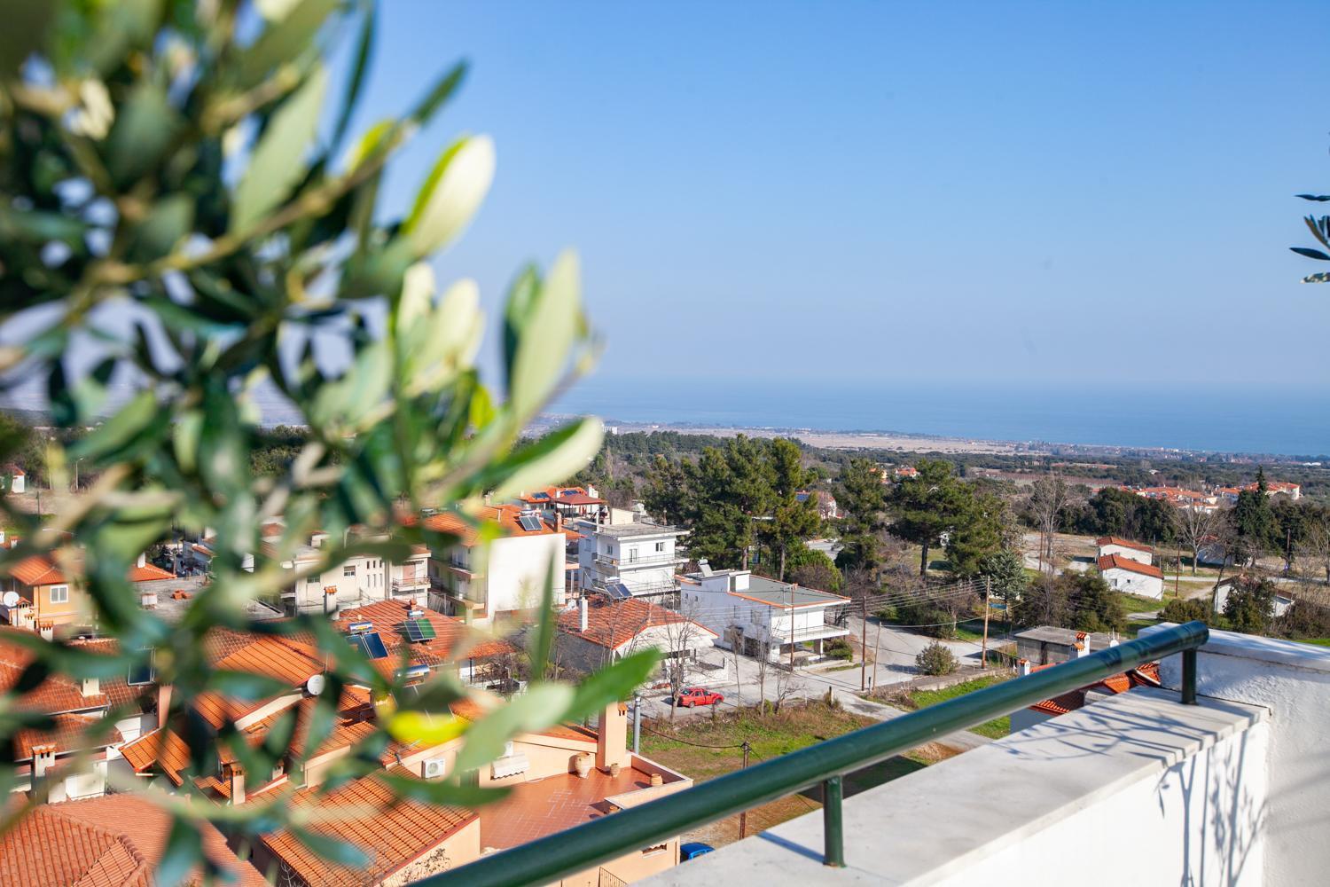 Rodon Apartment With Great View, Sauna And Jacuzzi Litochoron Bagian luar foto