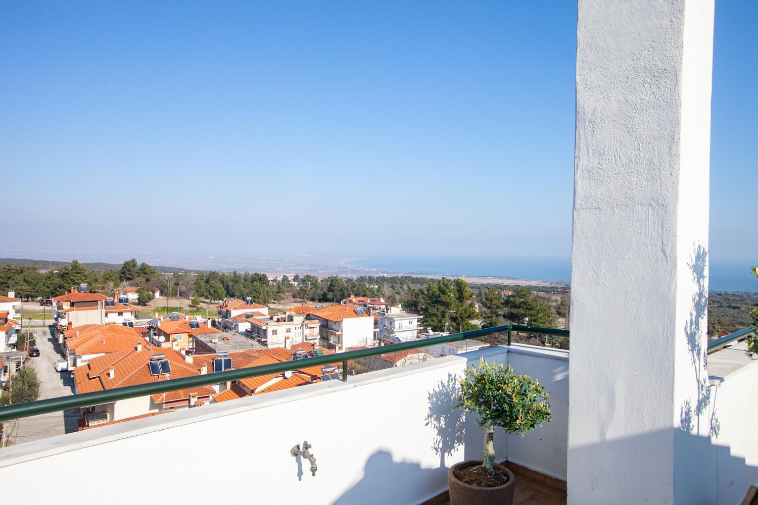 Rodon Apartment With Great View, Sauna And Jacuzzi Litochoron Bagian luar foto