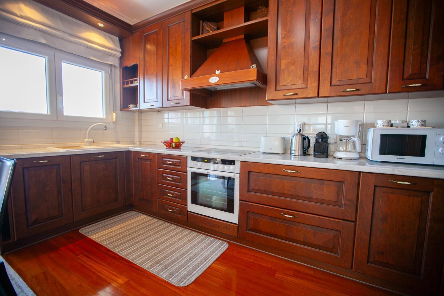 Rodon Apartment With Great View, Sauna And Jacuzzi Litochoron Bagian luar foto