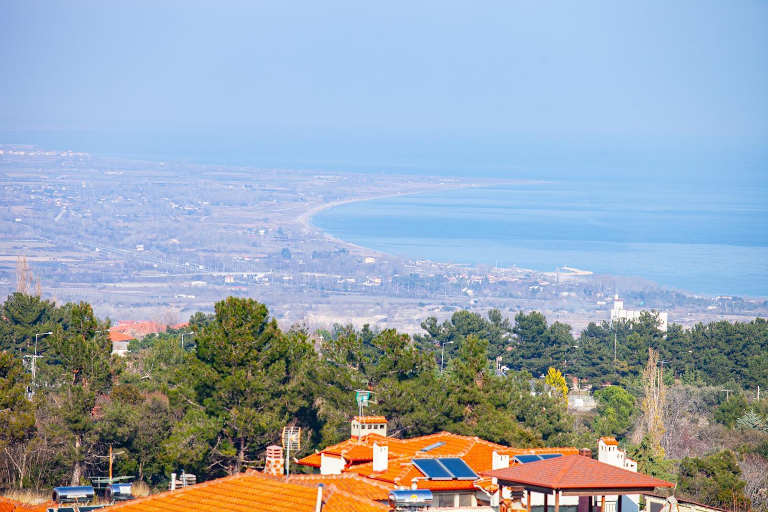 Rodon Apartment With Great View, Sauna And Jacuzzi Litochoron Bagian luar foto