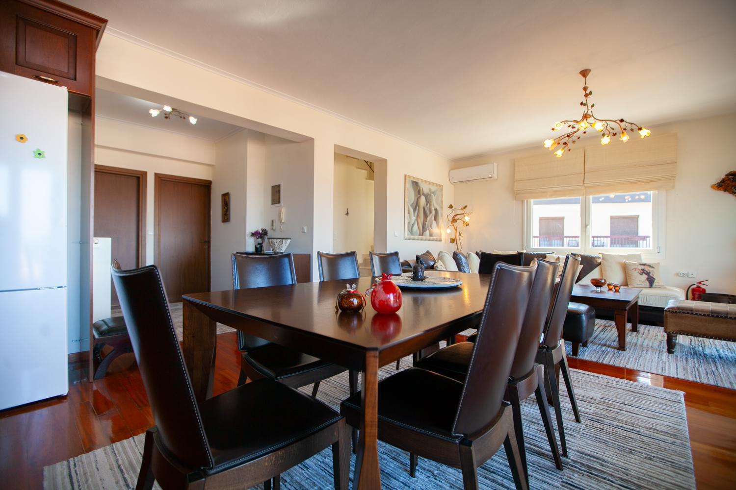 Rodon Apartment With Great View, Sauna And Jacuzzi Litochoron Bagian luar foto